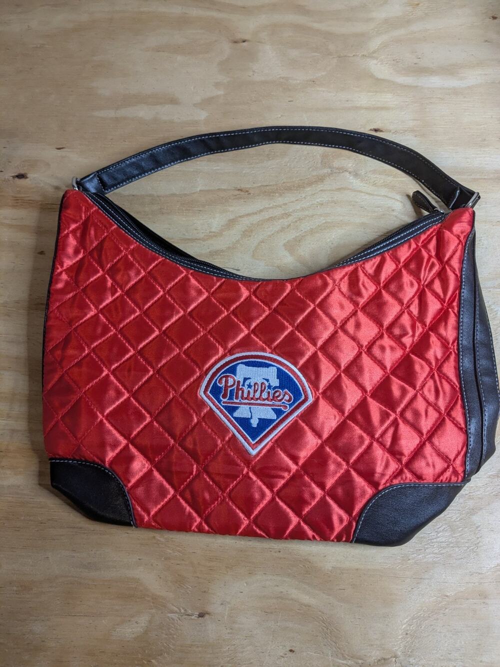 Profanity Phillies Purse Handbag Red Shoulder Bag Baseball